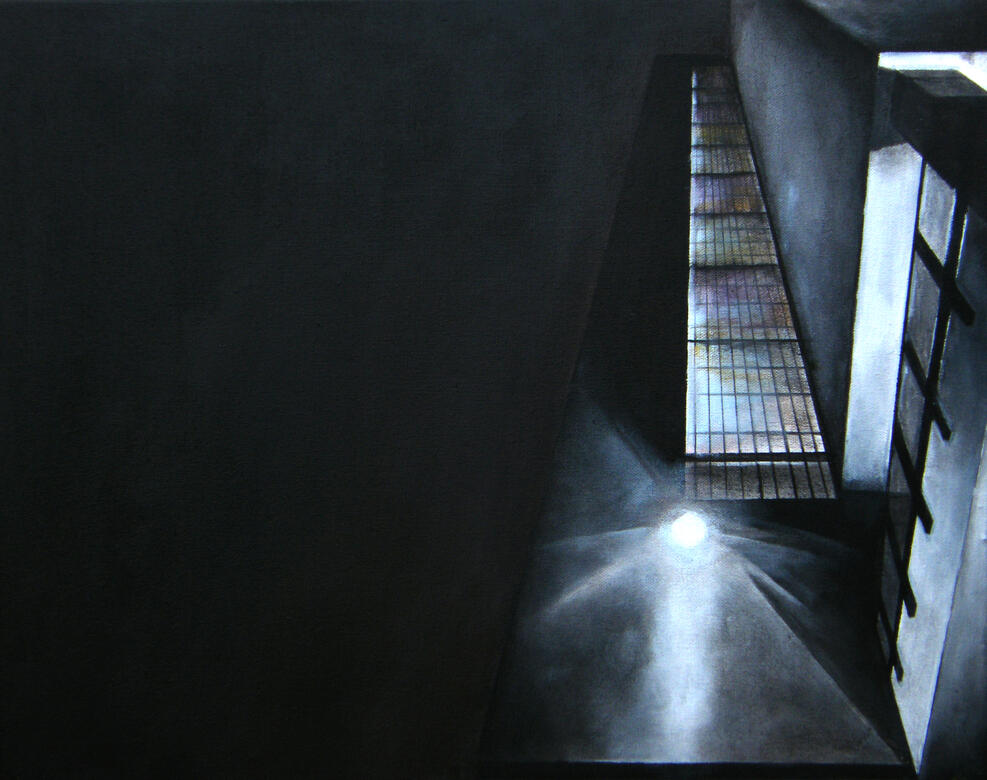 Colour Dropping 40 x 50 cm acrylic on canvas board Available