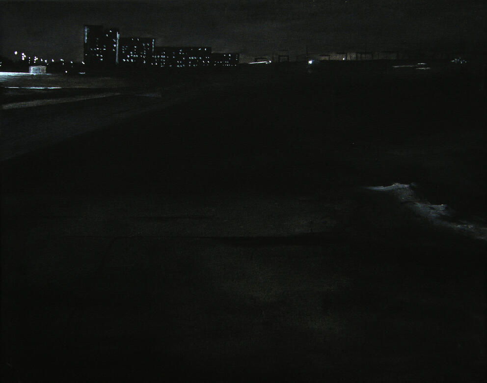 Big City Plan 40 x 50 cm acrylic on canvas board £200